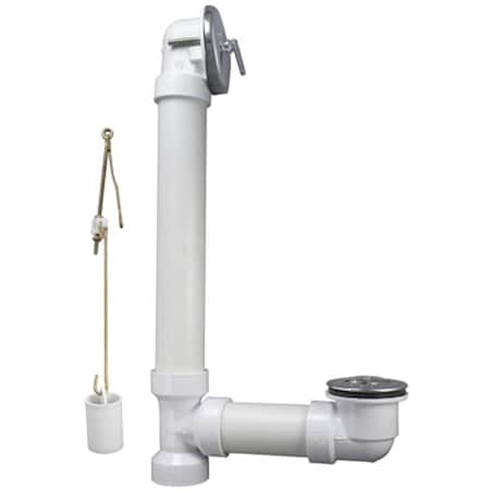 Protectionpro 1-.50in. Schedule 40 PVC Triplever With Quick Adjust Linkage Bath Drain PR83220